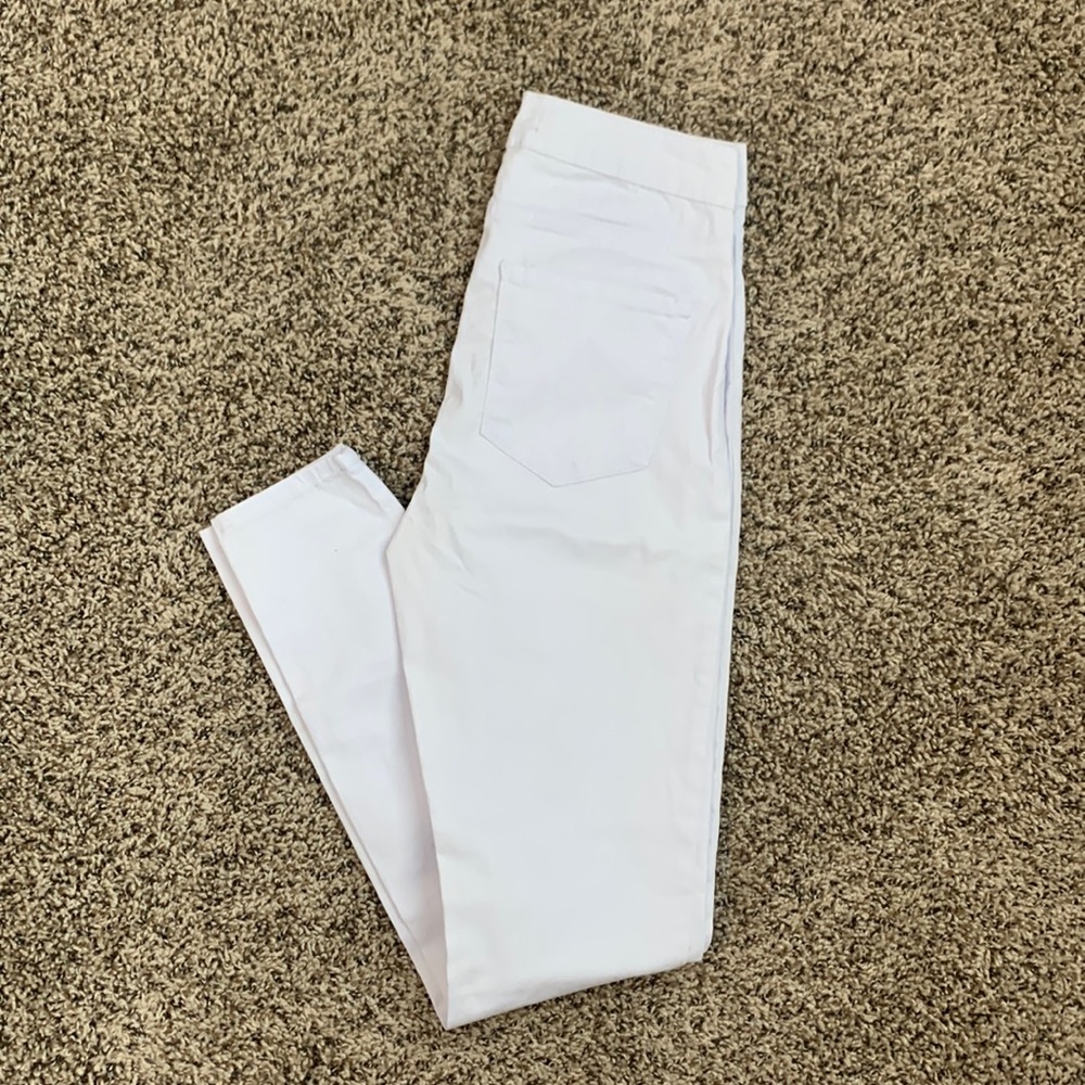 Highwaist Denim&Co White Jeans